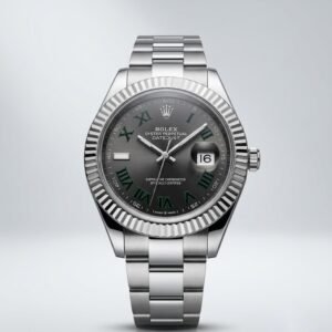 Home rlx datejust wimbledon gray dial silver 1